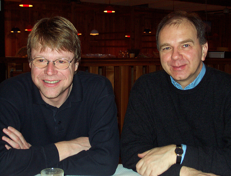 Juenger & Reinelt at the Aussois Combinatorial Optimization Workshop Juenger & Reinelt at the Aussois Combinatorial Optimization Workshop