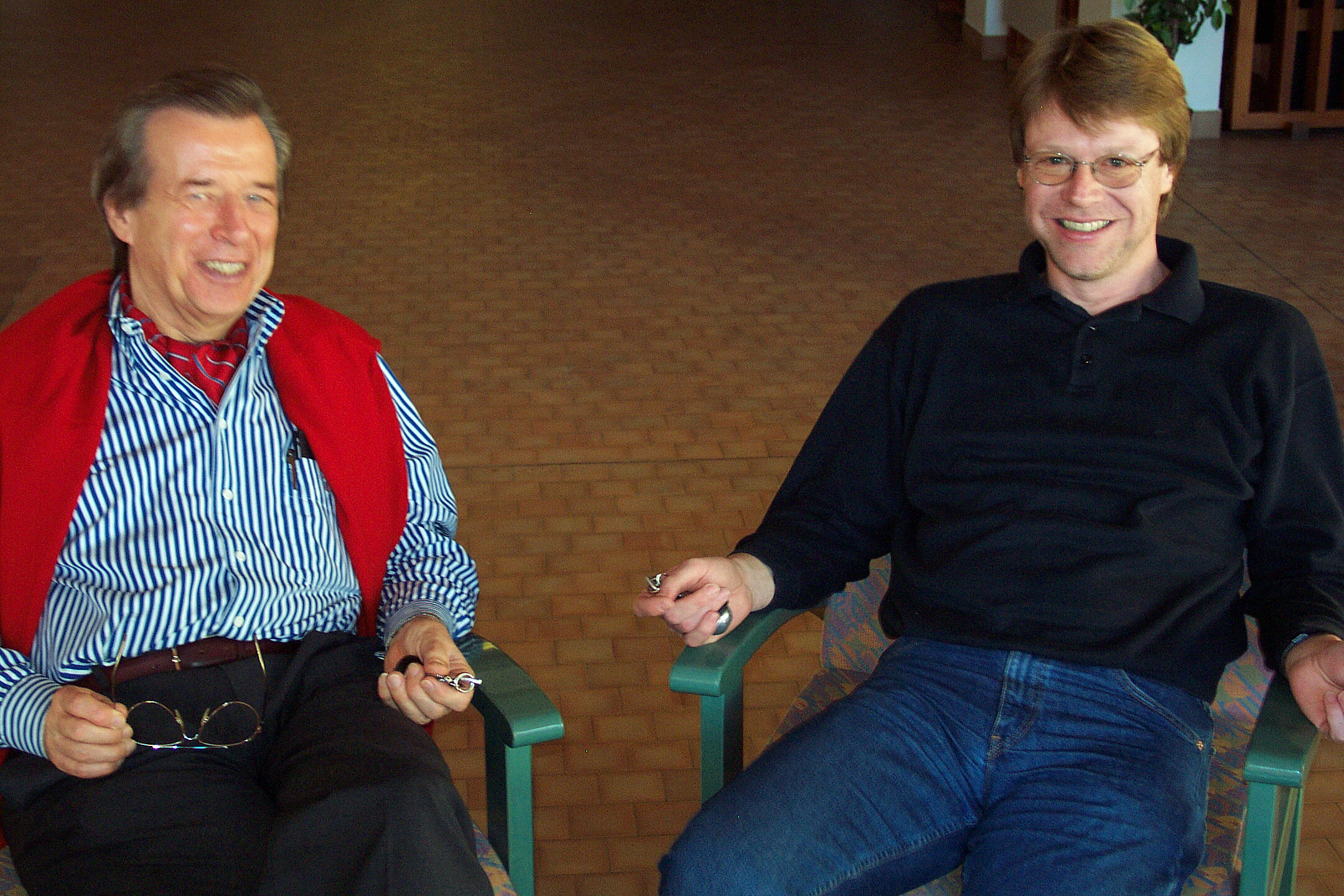 Korte & Juenger at the Aussois Combinatorial Optimization Workshop Korte & Juenger at the Aussois Combinatorial Optimization Workshop