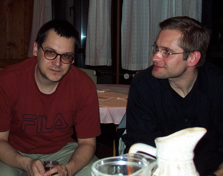 Woeginger & Uetz at the Aussois Combinatorial Optimization Workshop Woeginger & Uetz at the Aussois Combinatorial Optimization Workshop