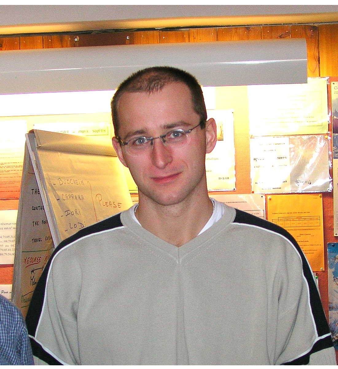 Rautenbach, Dieter at the Aussois Combinatorial Optimization Workshop Rautenbach, Dieter at the Aussois Combinatorial Optimization Workshop