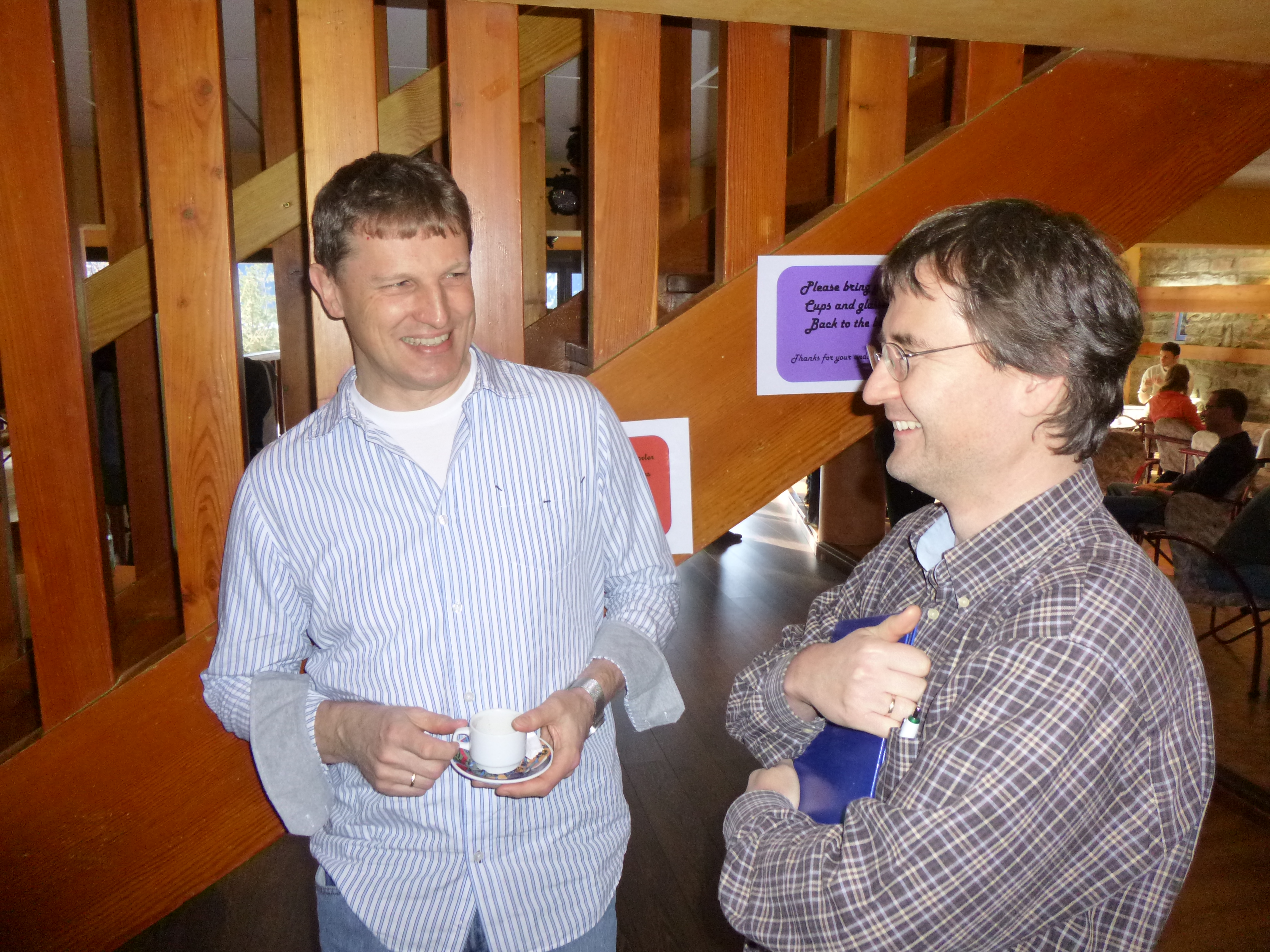 Martin & Helmberg at the Aussois Combinatorial Optimization Workshop Martin & Helmberg at the Aussois Combinatorial Optimization Workshop