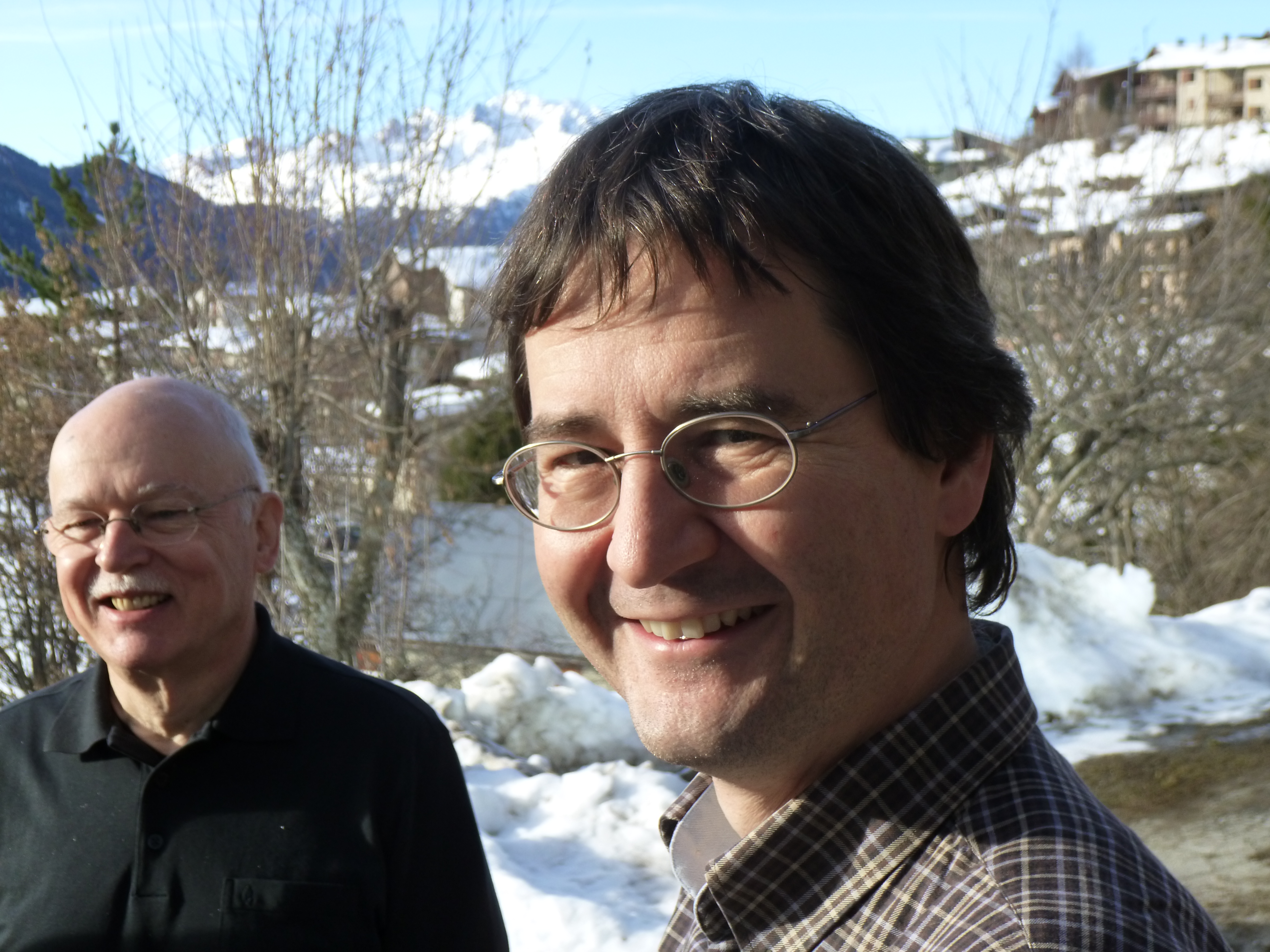 Moehring & Helmberg at the Aussois Combinatorial Optimization Workshop Moehring & Helmberg at the Aussois Combinatorial Optimization Workshop
