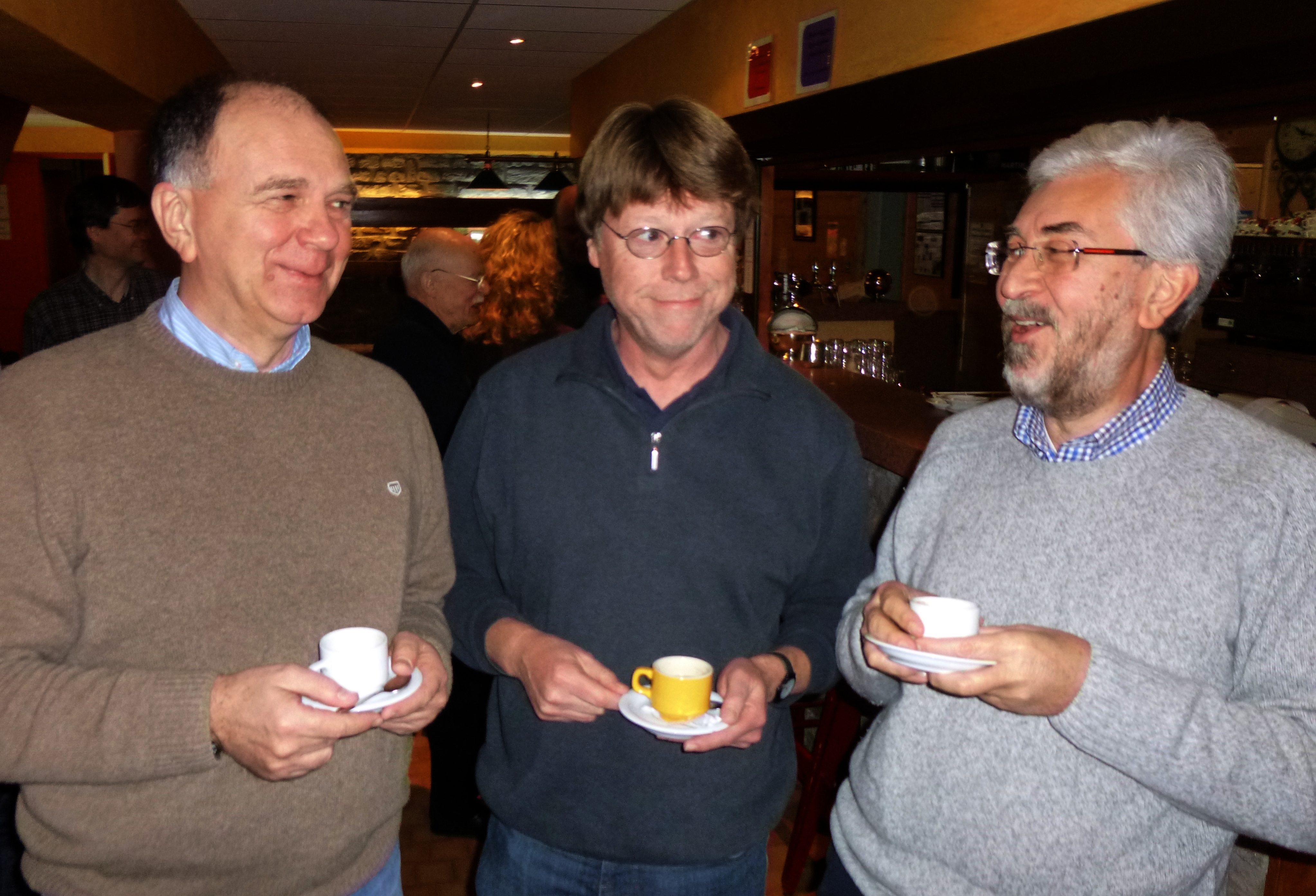Reinelt & Juenger & Rinaldi at the Aussois Combinatorial Optimization Workshop Reinelt & Juenger & Rinaldi at the Aussois Combinatorial Optimization Workshop