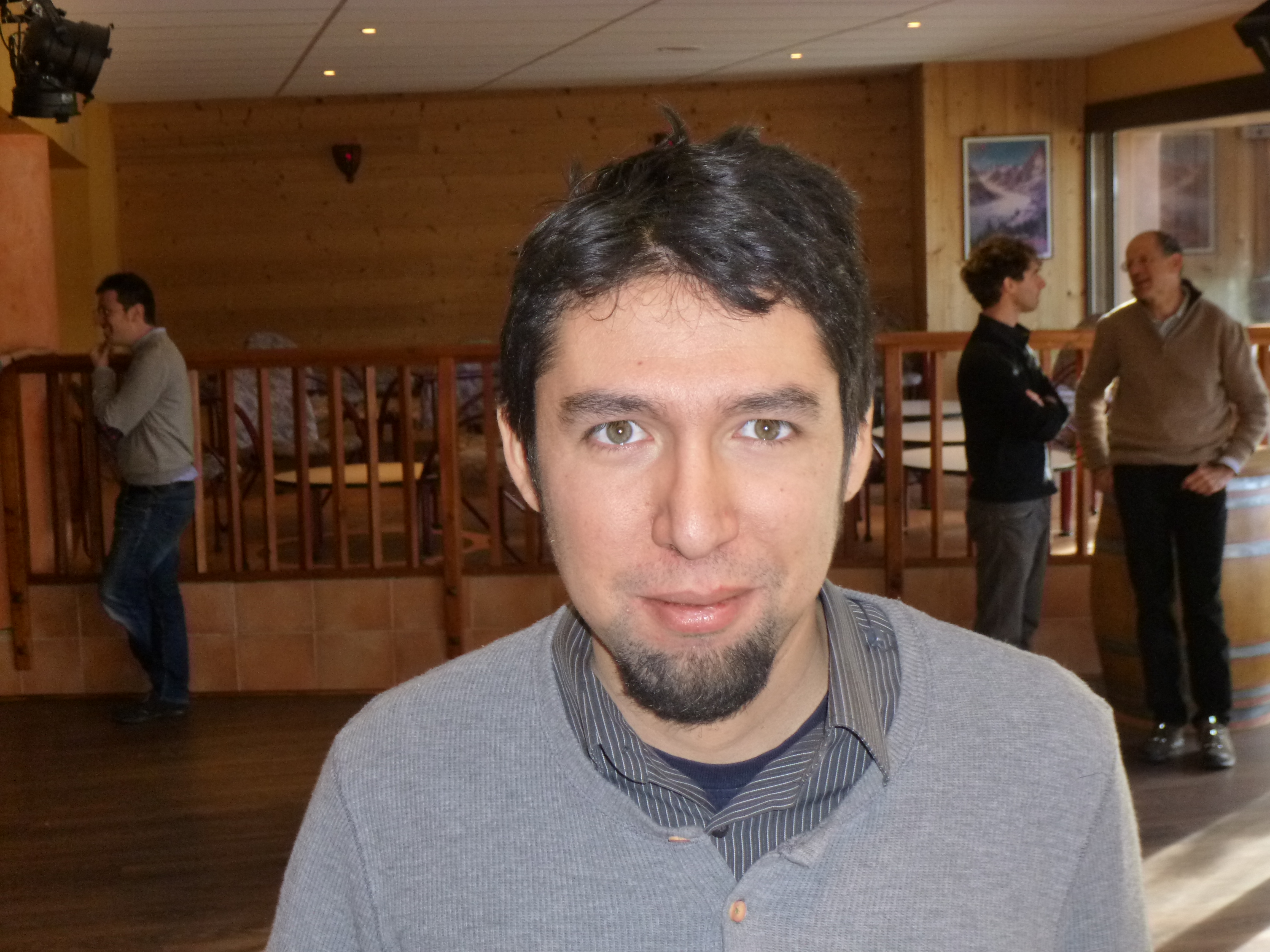 Telha, Claudio at the Aussois Combinatorial Optimization Workshop Telha, Claudio at the Aussois Combinatorial Optimization Workshop