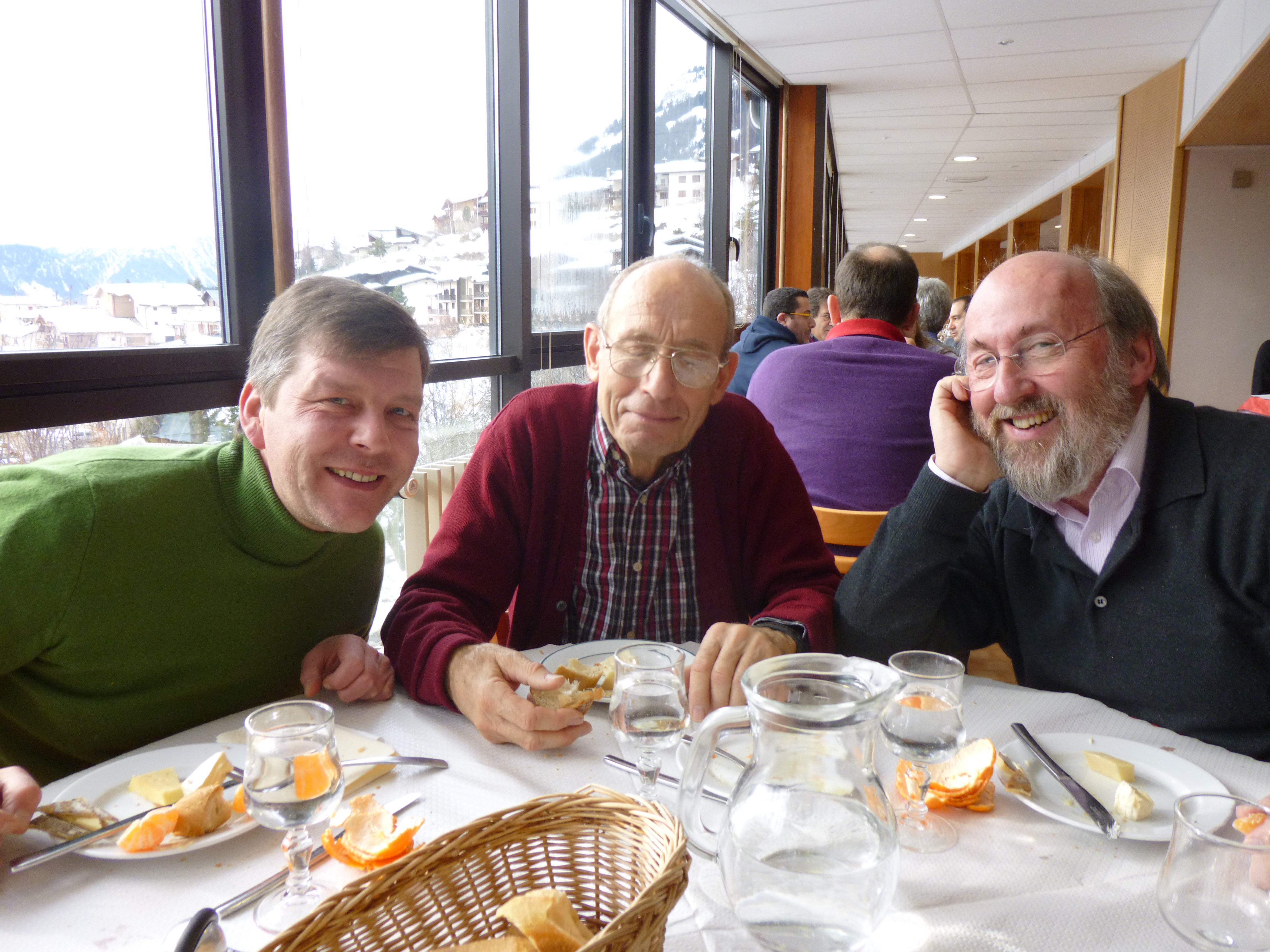 Weismantel & Truemper & Zimmermann at the Aussois Combinatorial Optimization Workshop Weismantel & Truemper & Zimmermann at the Aussois Combinatorial Optimization Workshop