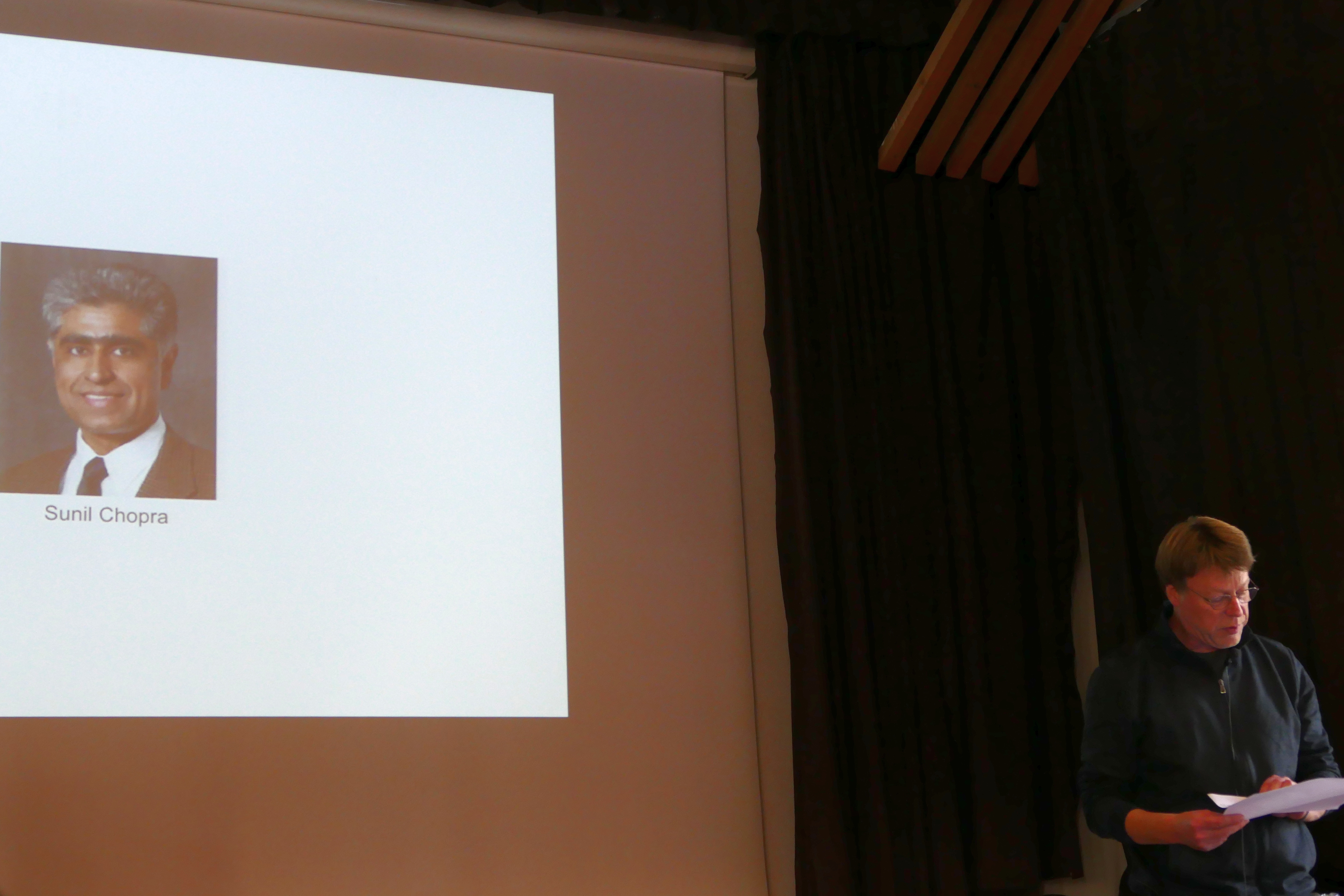 Chopra & Juenger at the Aussois Combinatorial Optimization Workshop Chopra & Juenger at the Aussois Combinatorial Optimization Workshop