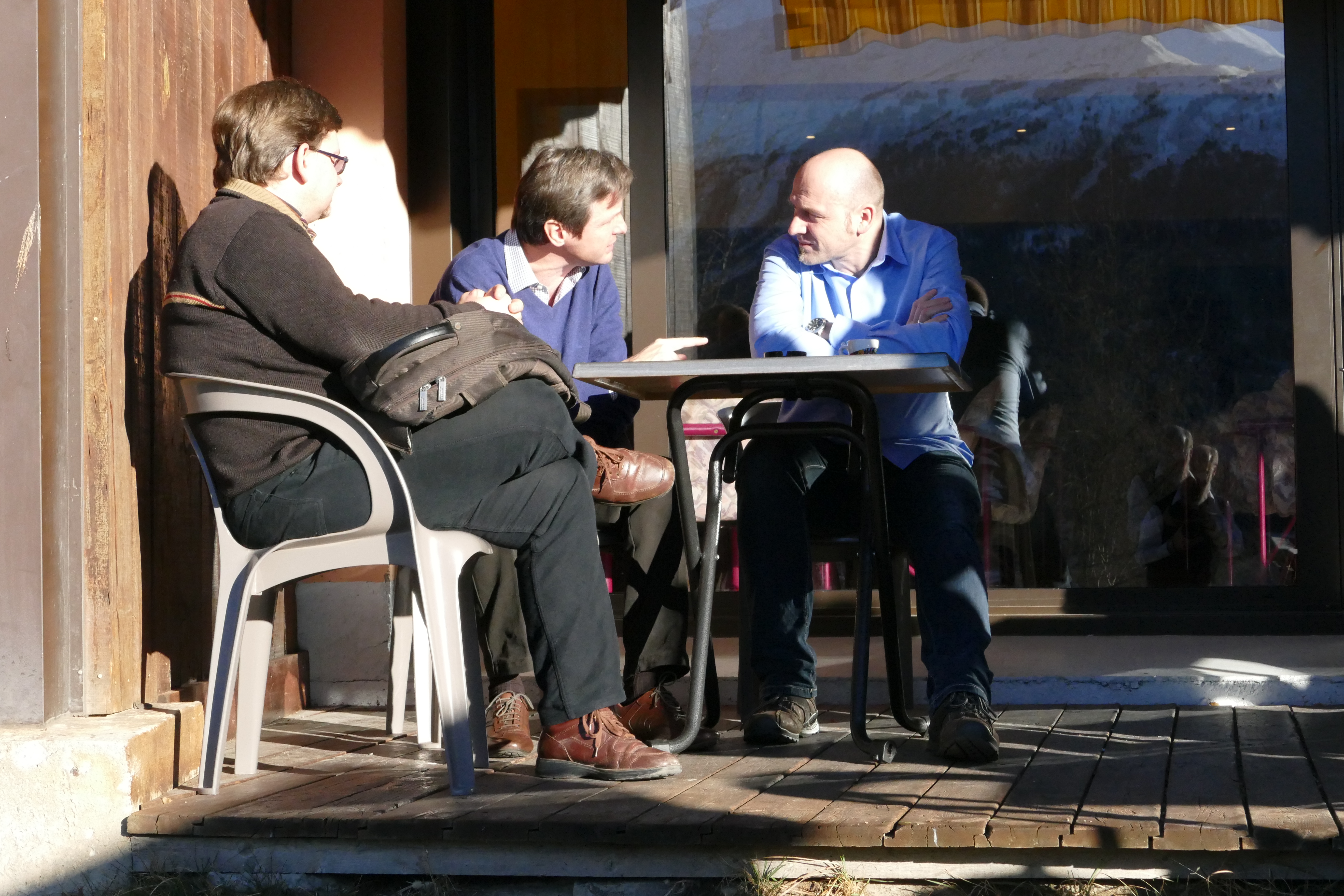 Frangioni & Amaldi & Luebbecke at the Aussois Combinatorial Optimization Workshop Frangioni & Amaldi & Luebbecke at the Aussois Combinatorial Optimization Workshop