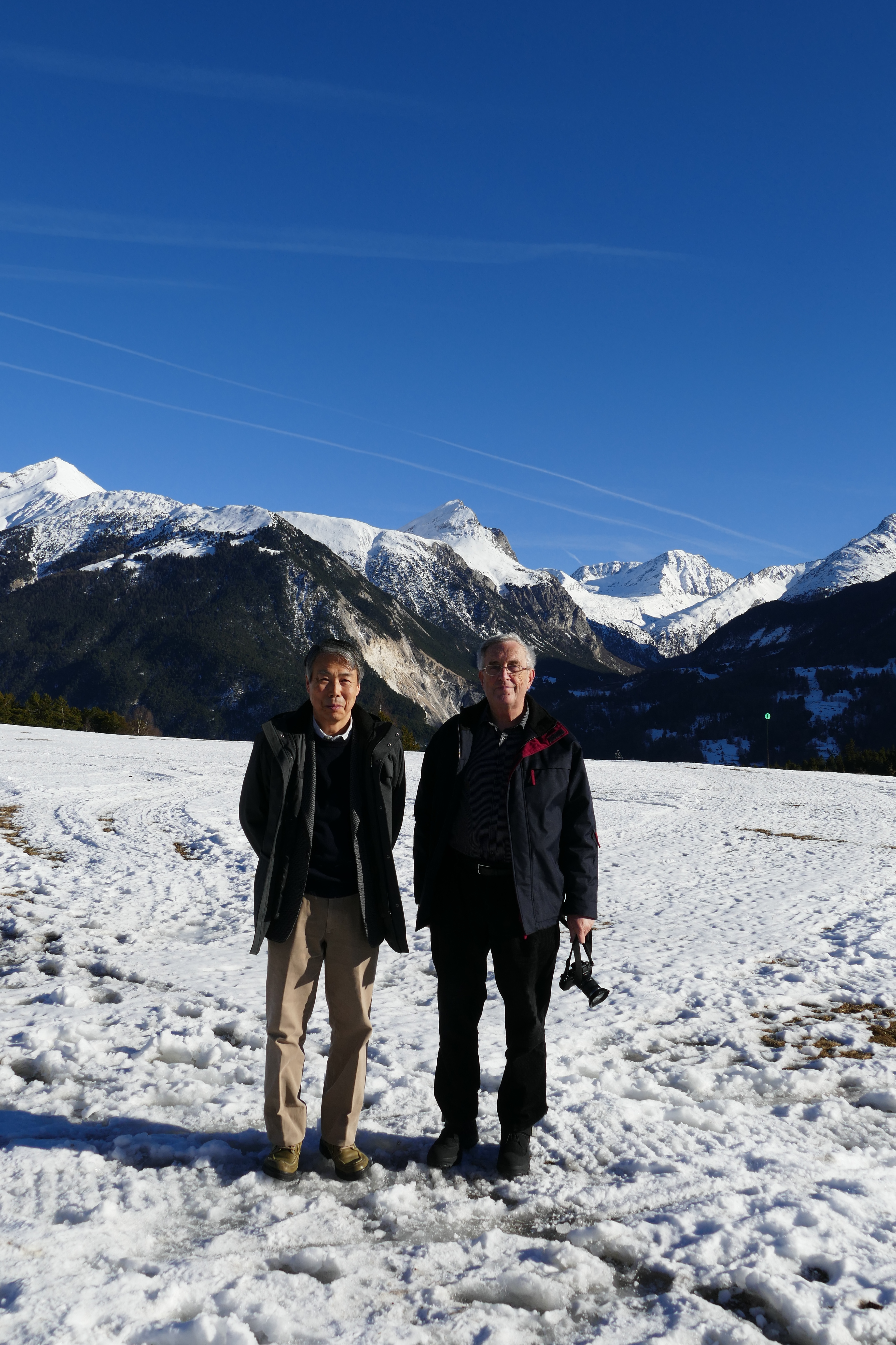 Fujishige & Burkard at the Aussois Combinatorial Optimization Workshop Fujishige & Burkard at the Aussois Combinatorial Optimization Workshop