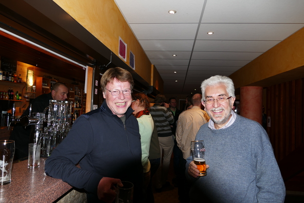 Juenger & Rinaldi at the Aussois Combinatorial Optimization Workshop Juenger & Rinaldi at the Aussois Combinatorial Optimization Workshop