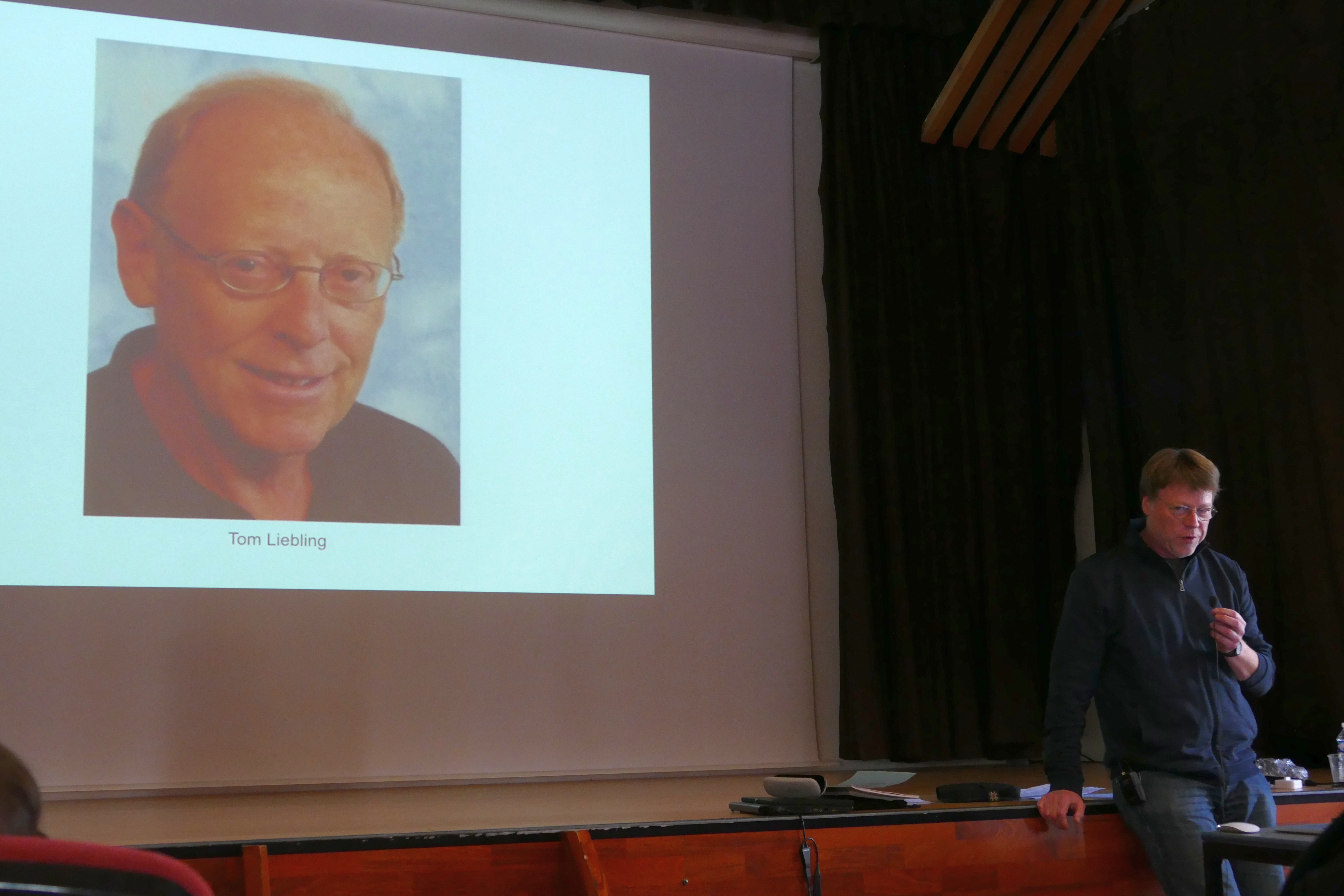 Liebling & Juenger at the Aussois Combinatorial Optimization Workshop Liebling & Juenger at the Aussois Combinatorial Optimization Workshop