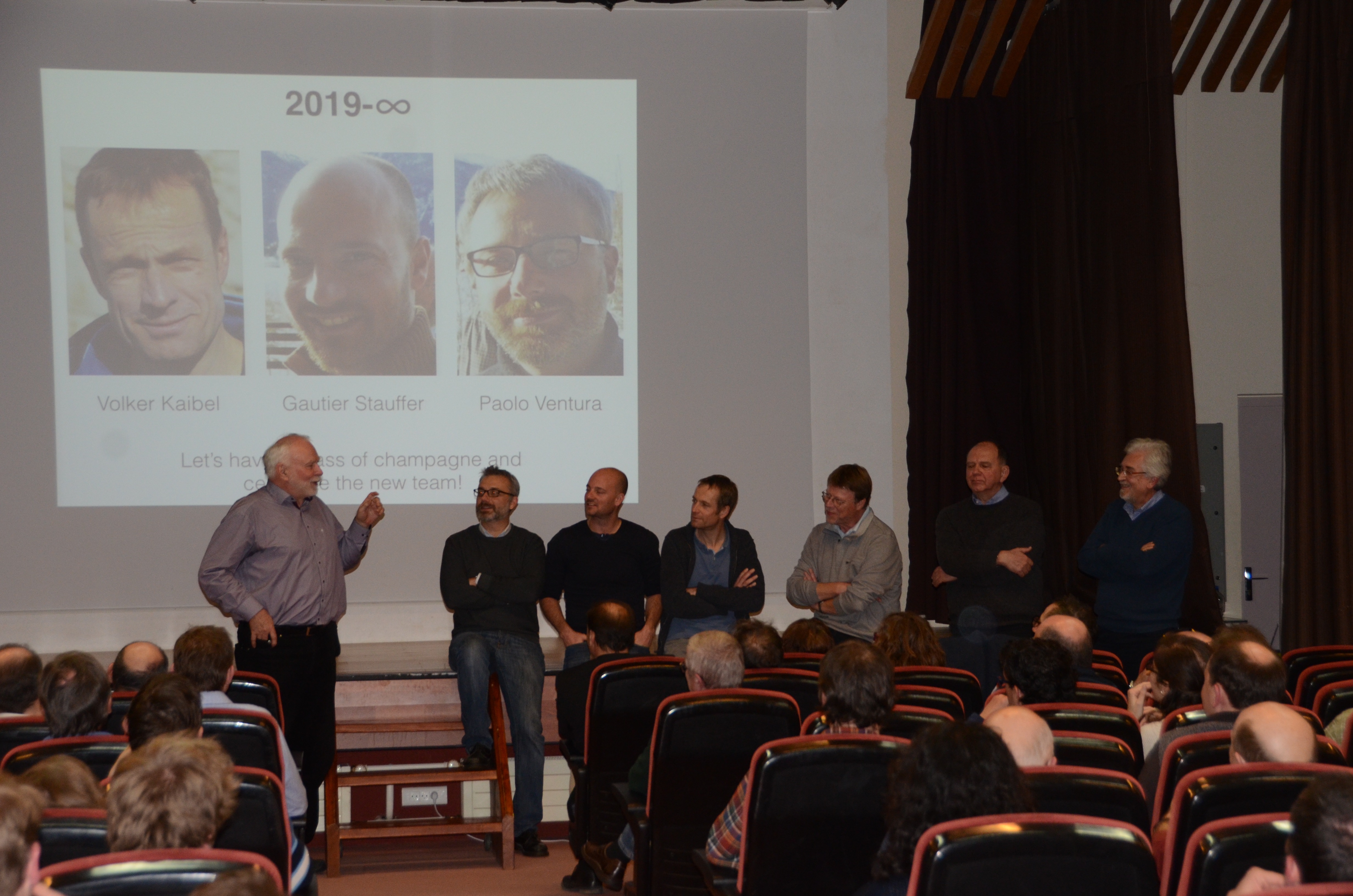 Groetschel & new and old odd organizers at the Aussois Combinatorial Optimization Workshop Groetschel & new and old odd organizers at the Aussois Combinatorial Optimization Workshop