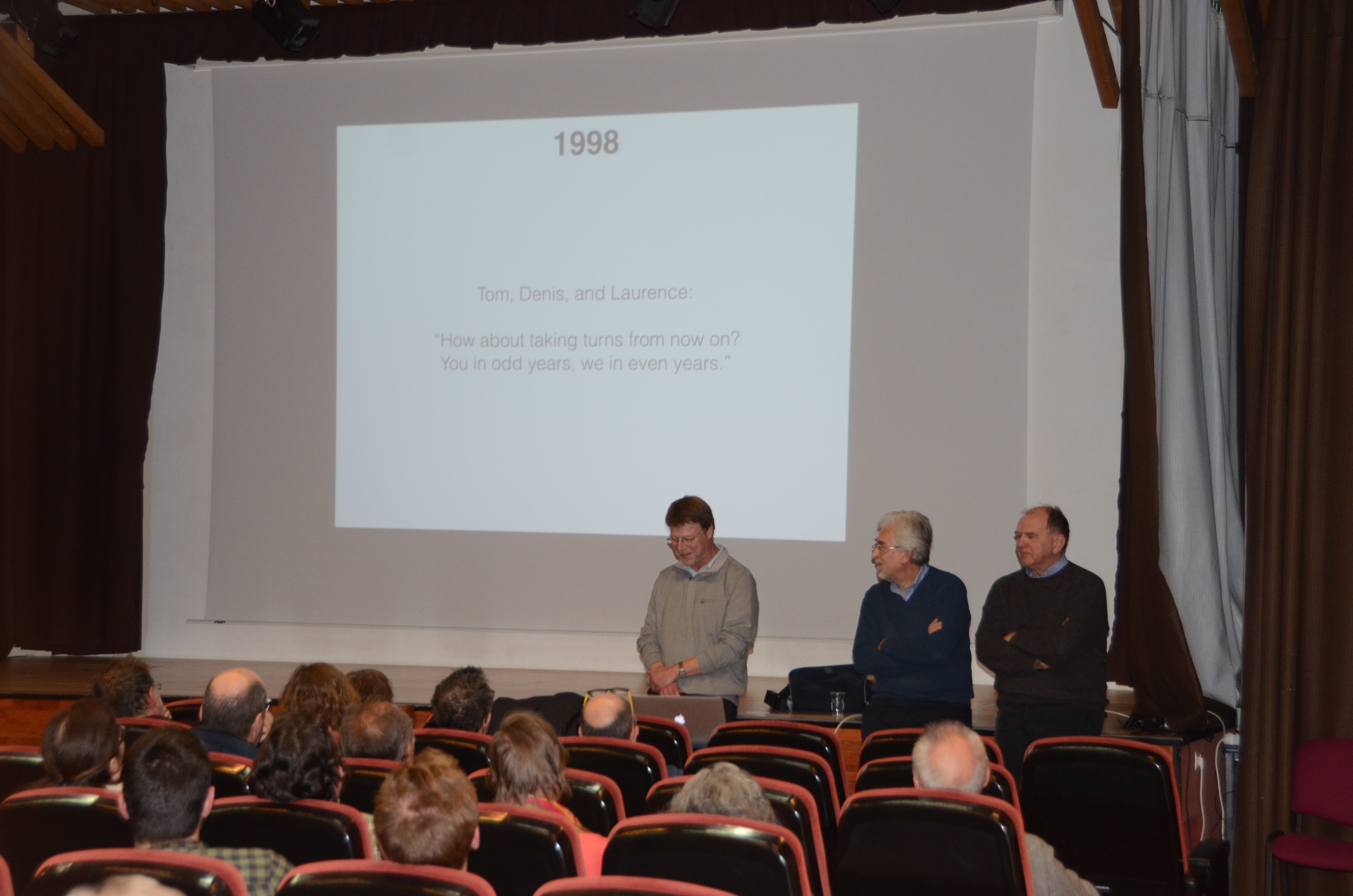 Juenger & Rinaldi & Reinelt 1 at the Aussois Combinatorial Optimization Workshop Juenger & Rinaldi & Reinelt 1 at the Aussois Combinatorial Optimization Workshop