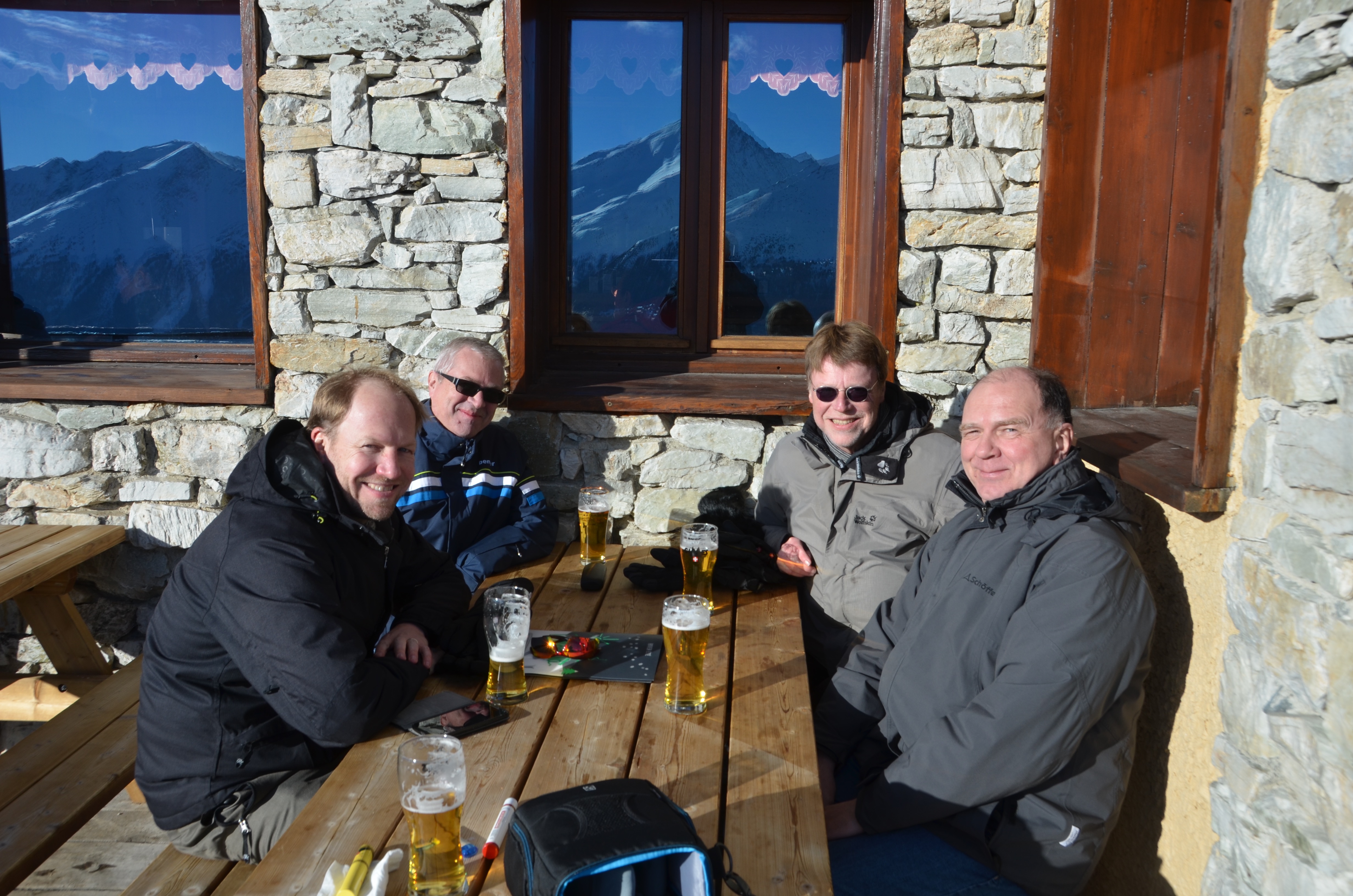 Sager & Rendl & Juenger & Reinelt at the Aussois Combinatorial Optimization Workshop Sager & Rendl & Juenger & Reinelt at the Aussois Combinatorial Optimization Workshop
